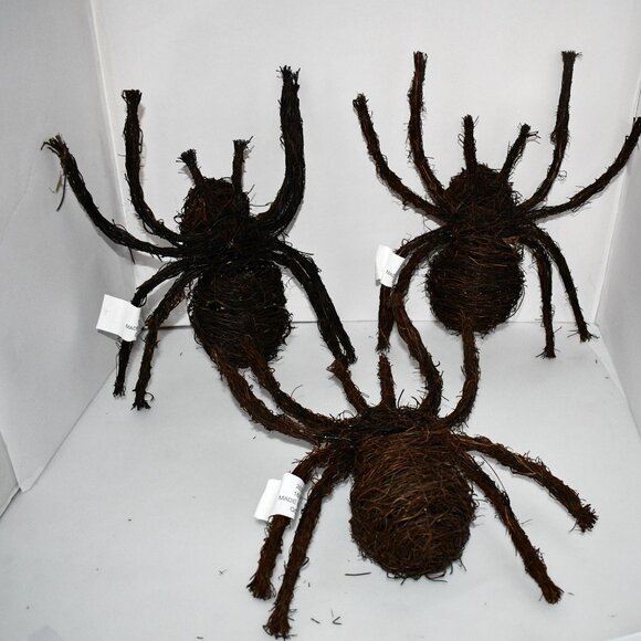 Grandinroad Grapevine Spiders, Set of Three Spiders #163949 NIB - Picture 2 of 4